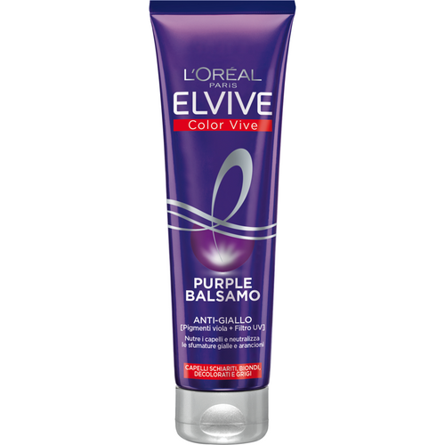 Elvive Color Vive Purple Balsamo Anti Giallo 150 Ml