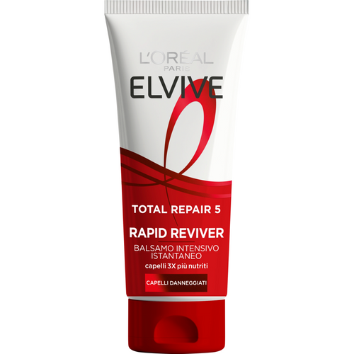 Elvive Total Repair 5 Rapid Reviver Balsamo Intensivo Istantaneo Capelli Danneggiati 180 Ml