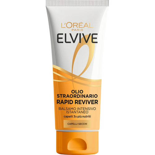 Elvive Olio Straordinario Rapid Reviver Balsamo Intensivo Istantaneo Capelli Secchi 180 Ml