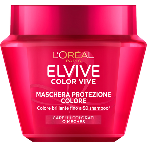 Elvive Color Vive Maschera Protezione Colore Capelli Colorati 300 Ml