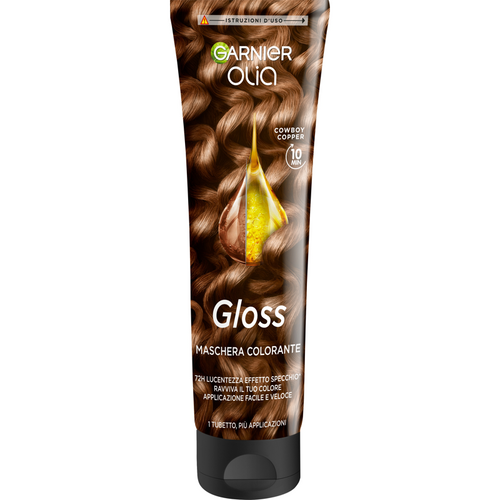 Garnier Olia Gloss Maschera Colorante 72h Cowboy Copper 150 Ml