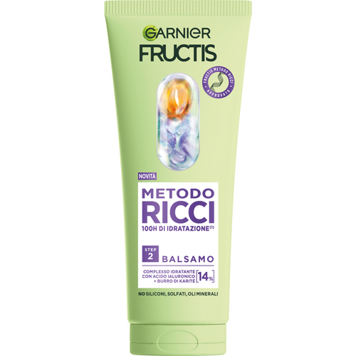 Garnier Fructis Metodo Ricci Balsamo 100h Di Idratazione Step2 200 Ml