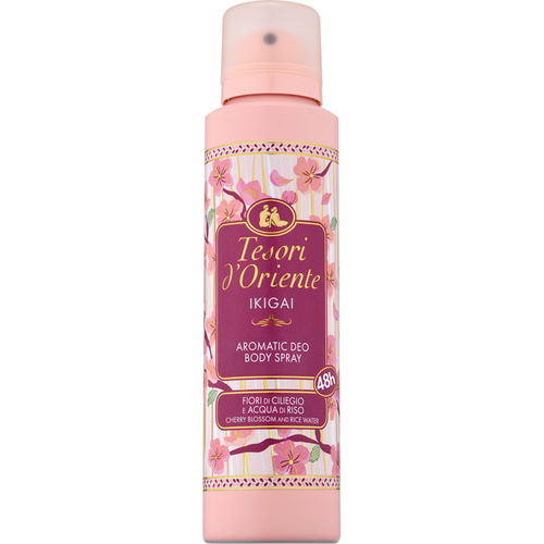 Tesori D'oriente Deodorante Spray 48h Ikigai Fiori Di Ciliegio E Acqua Di Riso 150 Ml