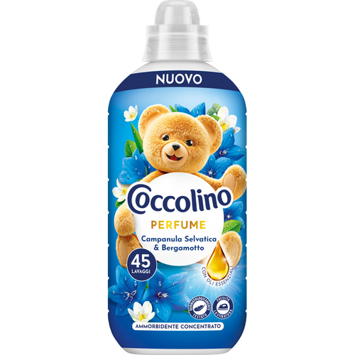 Coccolino Perfume Ammorbidente Concentrato Campanula Selvatica & Bergamotto 45 Lavaggi 952 Ml