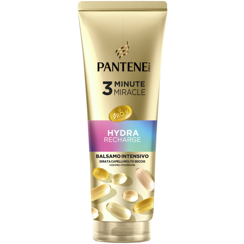 Pantene Balsamo Intensivo 3 Minute Miracle Hydra Recharge 220 Ml
