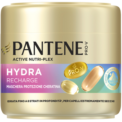 Pantene Active Nutri Plex Maschera Capelli Hydra Recharge 300 Ml