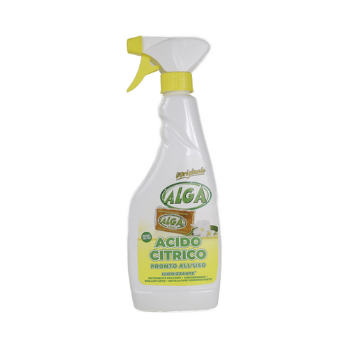 Alga Acido Citrico Spray Pronto All'uso Igienizzante Trigger 500 Ml