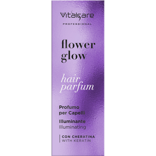Vitalcare Professional Profumo Per Capelli Flower Glow Illuminante Con Cheratina 50 Ml