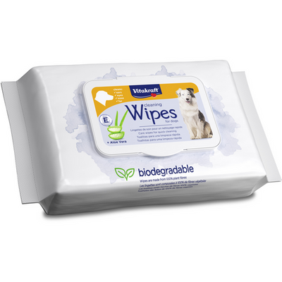 Vitakraft Salviette Igieniche Per Cani Biodegradabili - 40 Pz