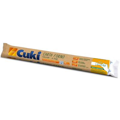 Cuki Carta Forno Naturale 25 Fogli 33x38 Cm