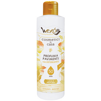 Wexor Cosmetici Di Casa Profuma Pavimenti Golden Ibiscus 50 Dosi 235 Ml