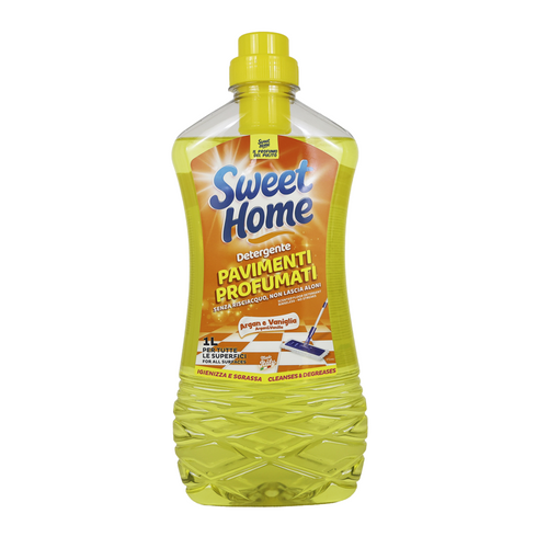 Sweet Home Pavimenti Profumati Per Tutte Le Superfici Argan E Vaniglia 1 Lt