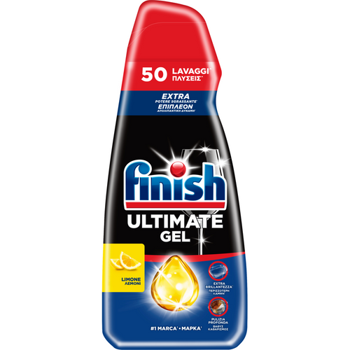 Finish Gel Ultimate Lemon 50 Lavaggi 900 Ml